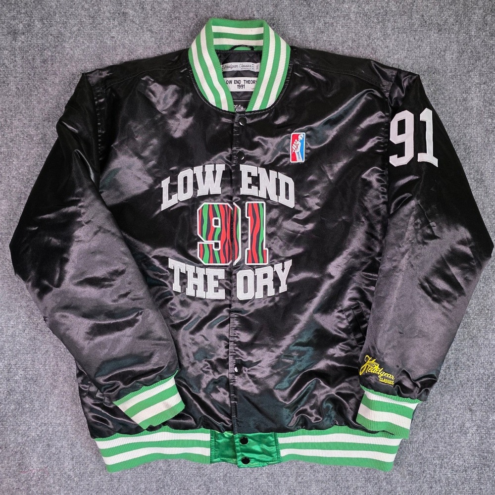 Headgear Classics A Tribe Called Quest Low End Theory Satin Bomber Jacket 3XL